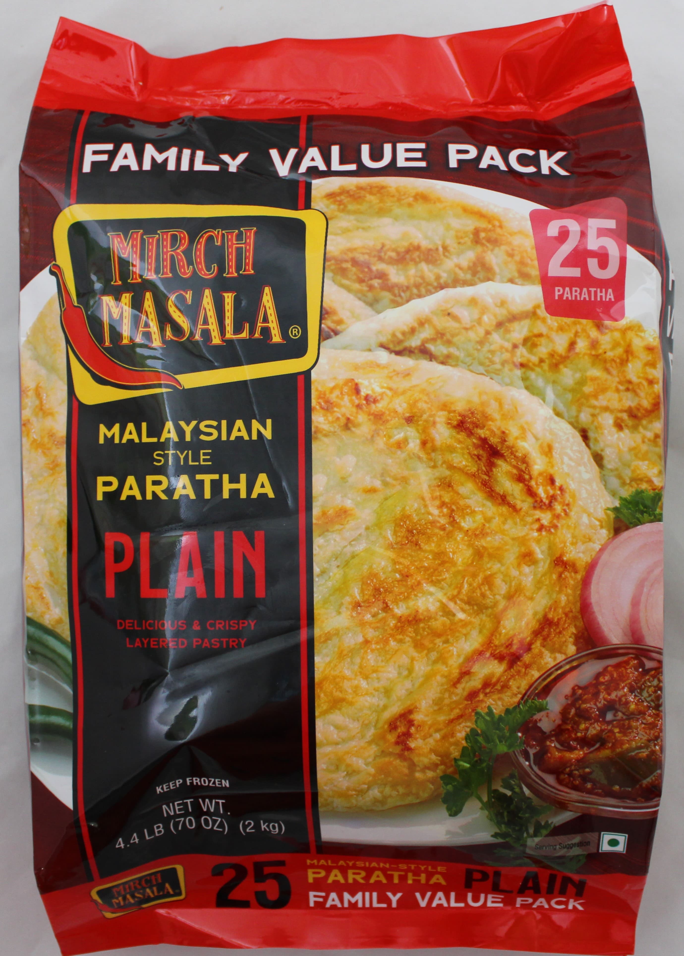 Mirch Masala Malaysian Plain Paratha 5pc